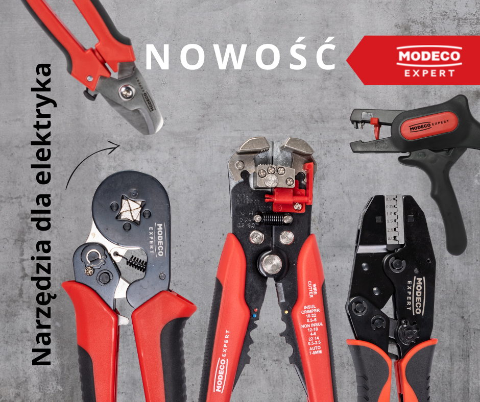 Nowości w ofercie narzędzi ręcznych dla elektryka.