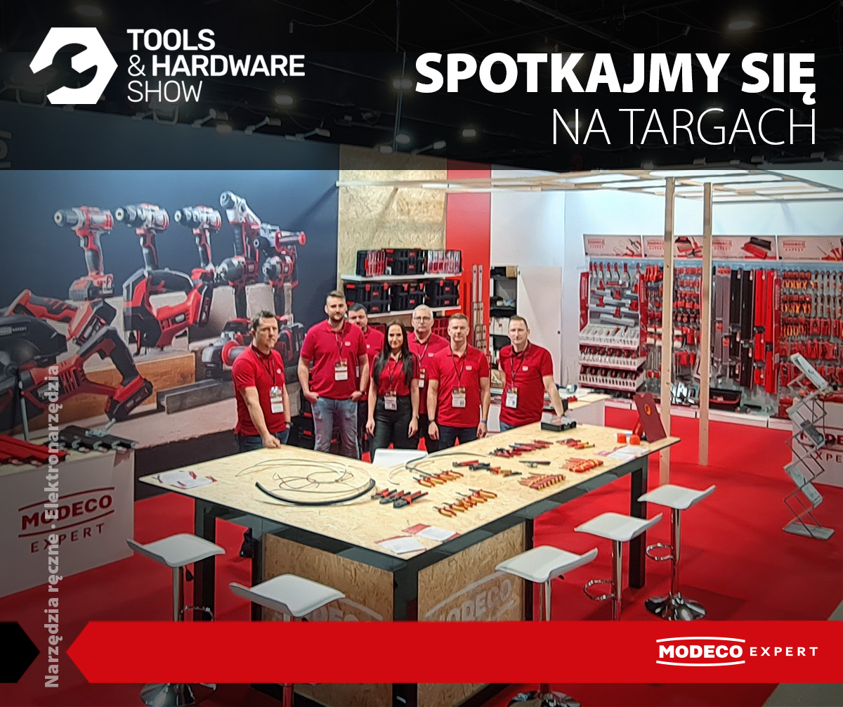 Modeco Expert na międzynarodowych targach narzędziowych Tools & Hardware Show